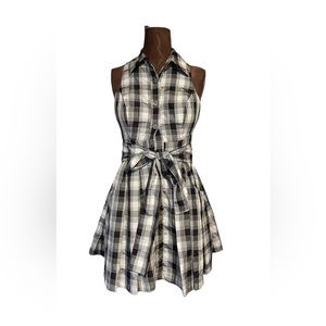 Vintage 50s plaid Dress
